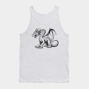 Dragon Expressionism Tank Top